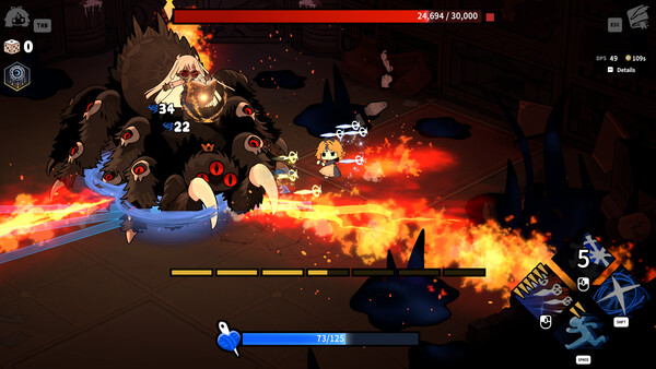 Garden of Witches boss battle